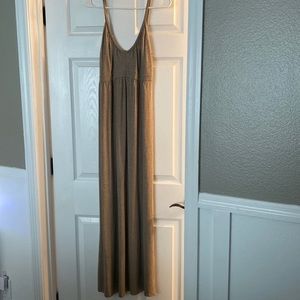 Very soft spaghetti strap maxi dress